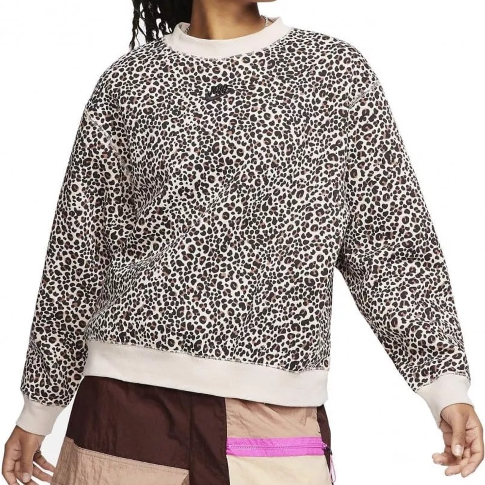 Nike Leopard Print Sweatshirt